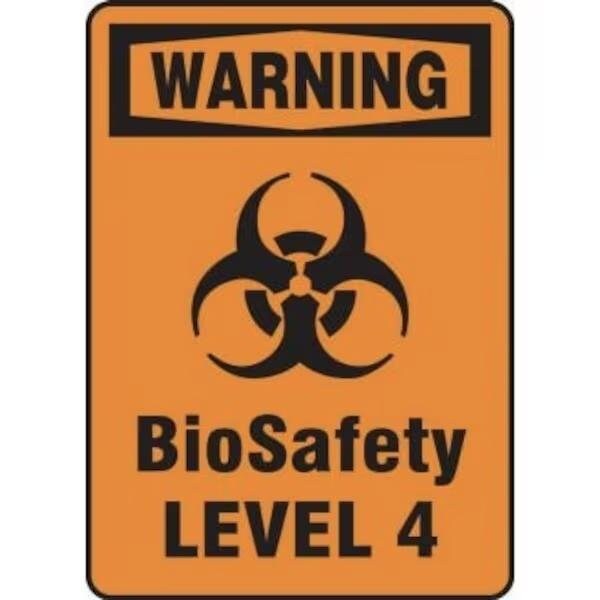 Accuform OSHA WARNING BIOHAZARD SIGN MBHZ324XP MBHZ324XP - main